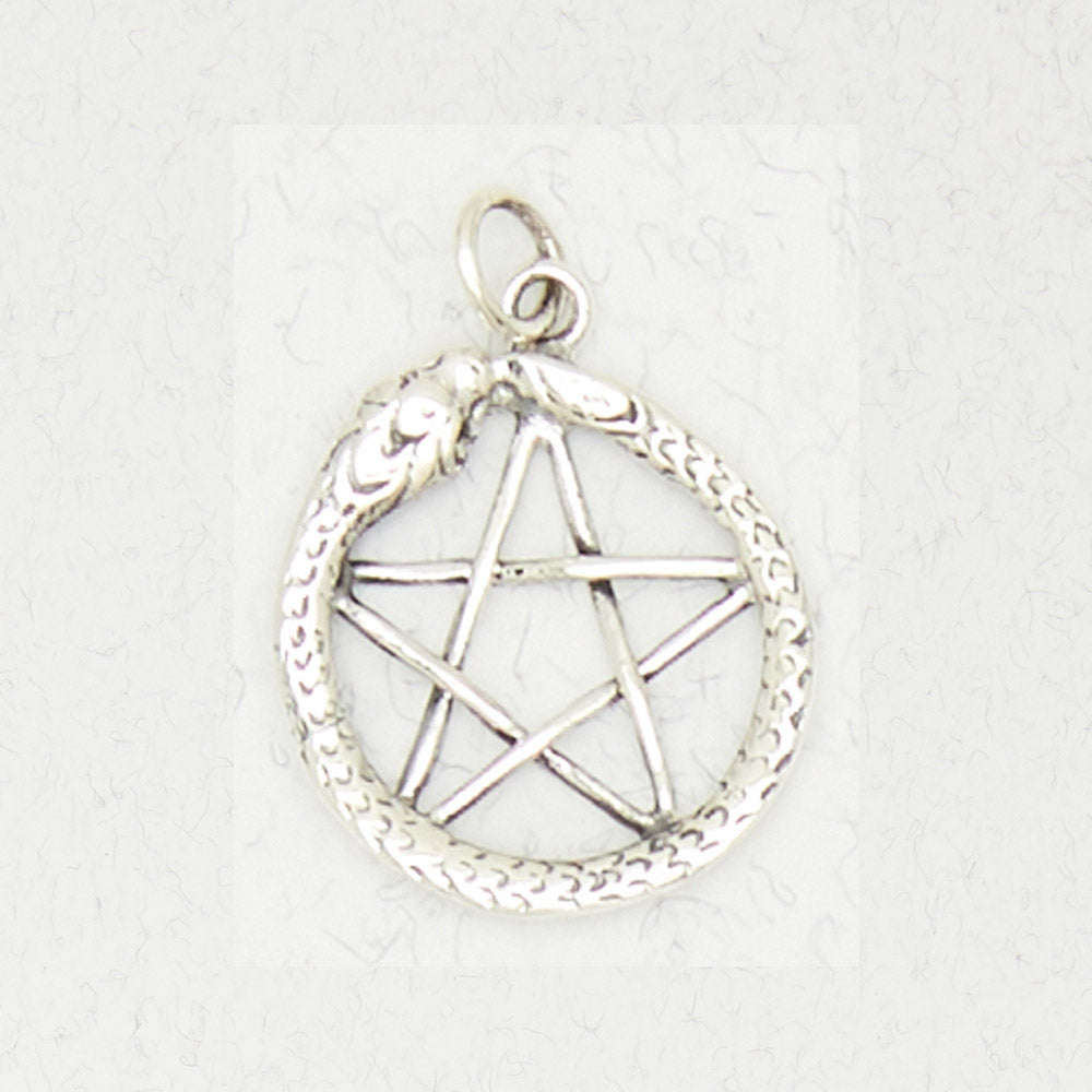Oroborus Pentacle Necklace