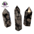 Snowflake Obsidian Points