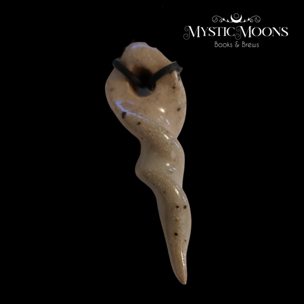 Ceramic Dragon's Tooth Necklace