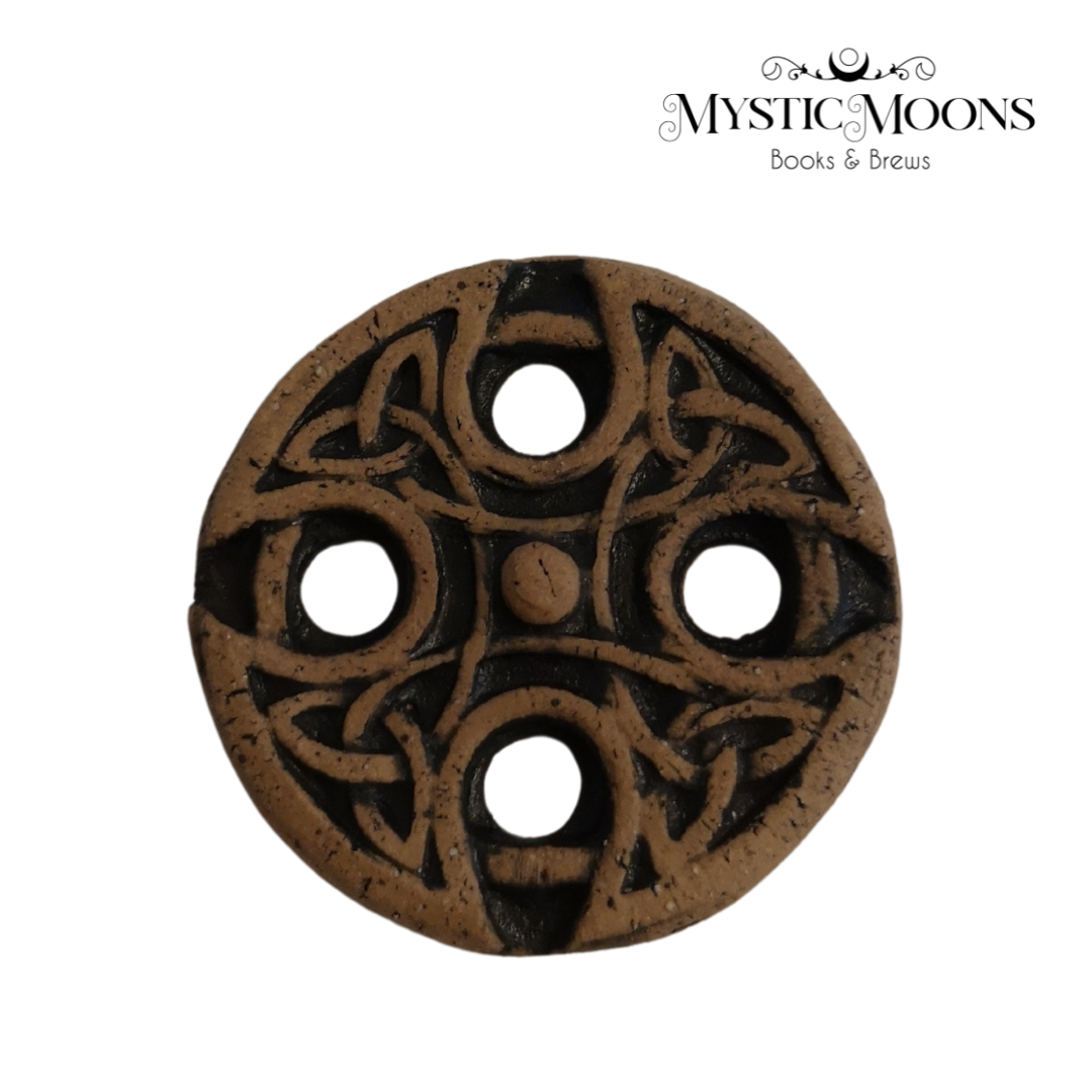 Celtic Clay Button