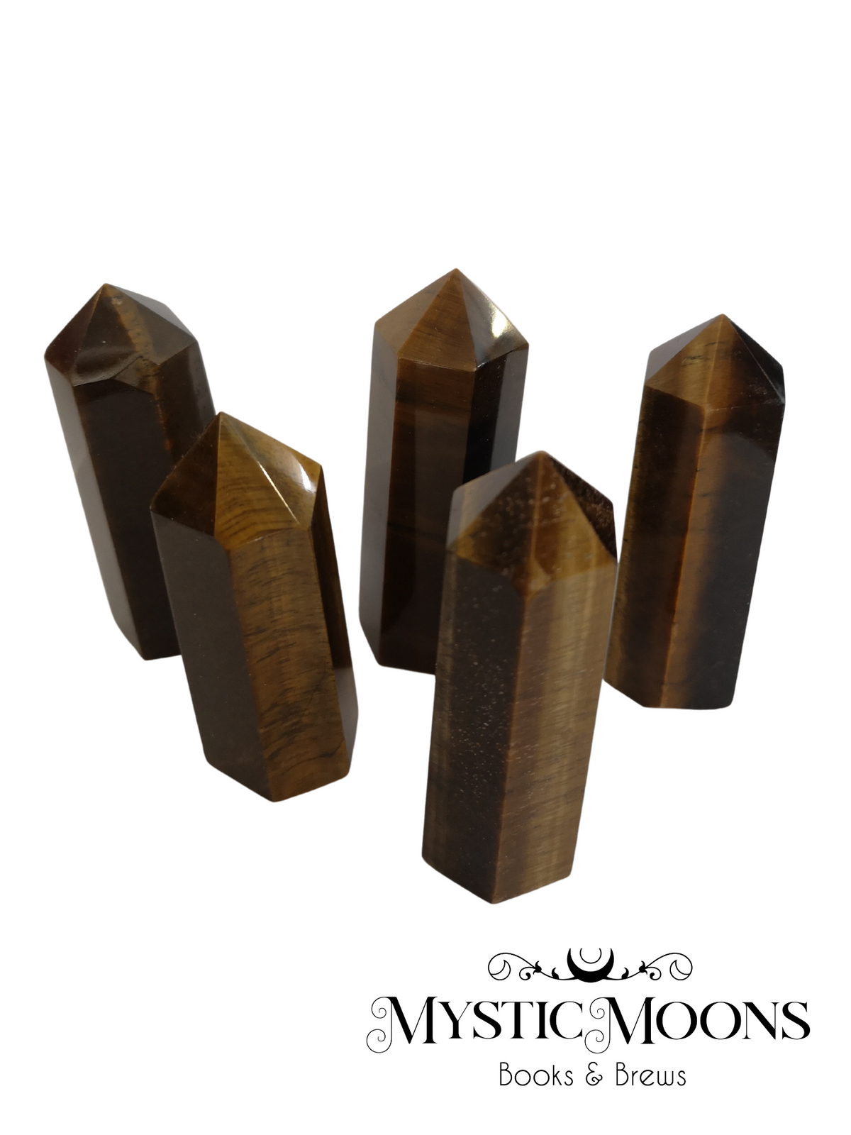 Golden Tiger's Eye Point