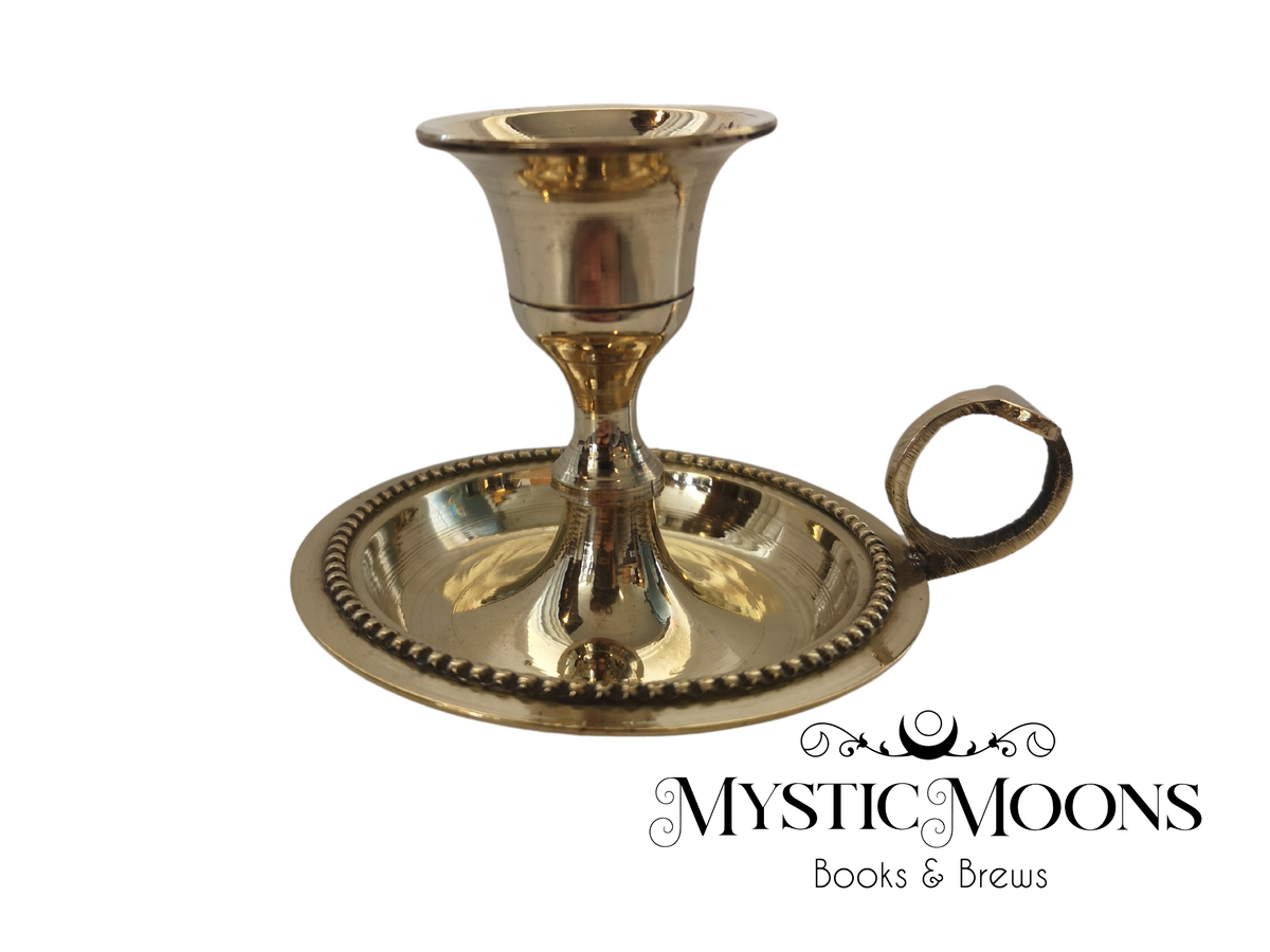 Brass Tapper Candle Holder