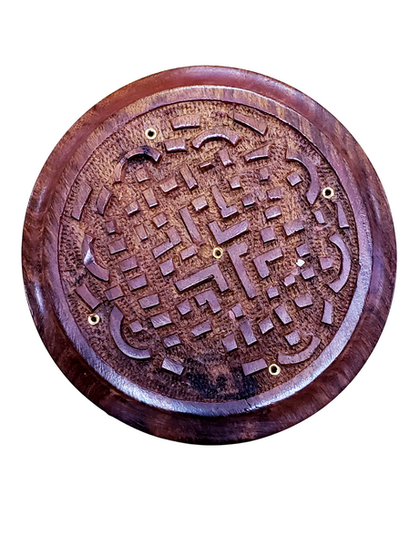 Wooden Incense Plate
