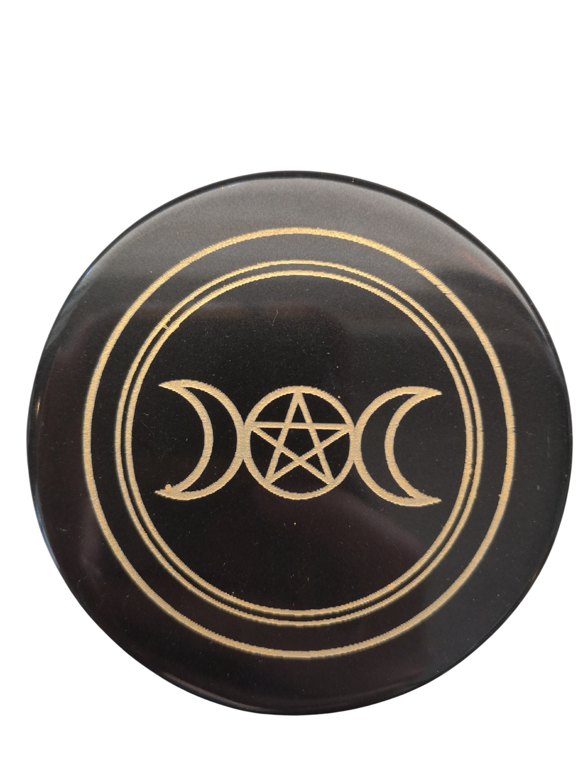 Black Agate Altar Tile