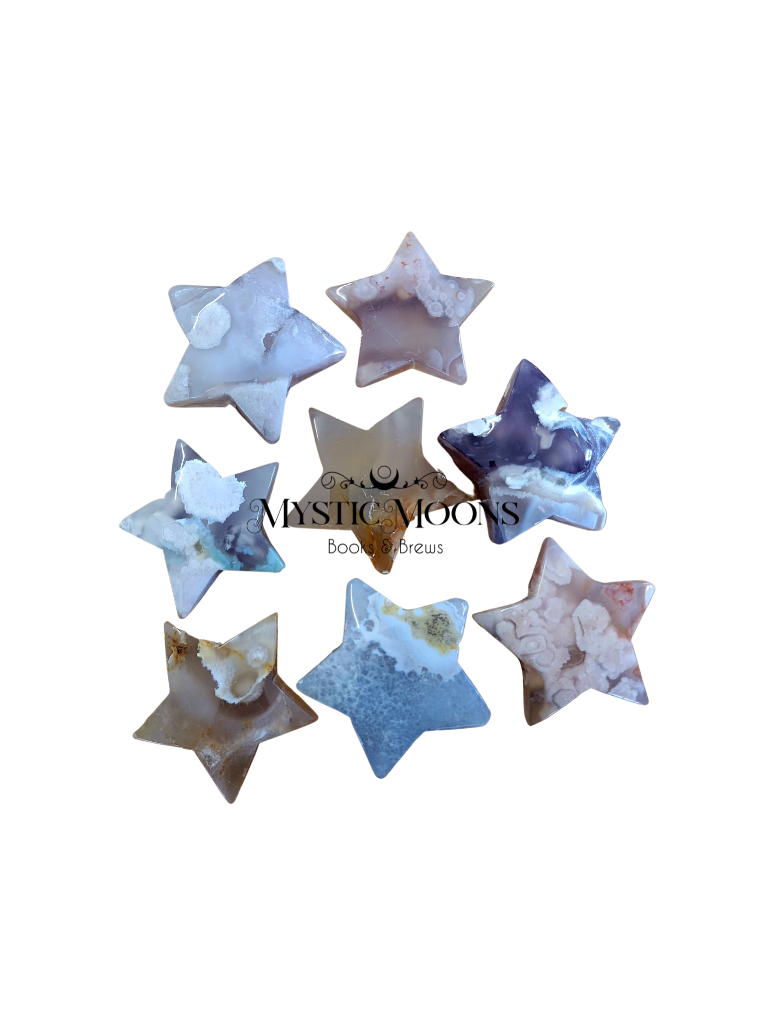 Star Shaped Stones | Mystic Moons Books & Brews