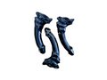Wolf Phallus Black Obsidian
