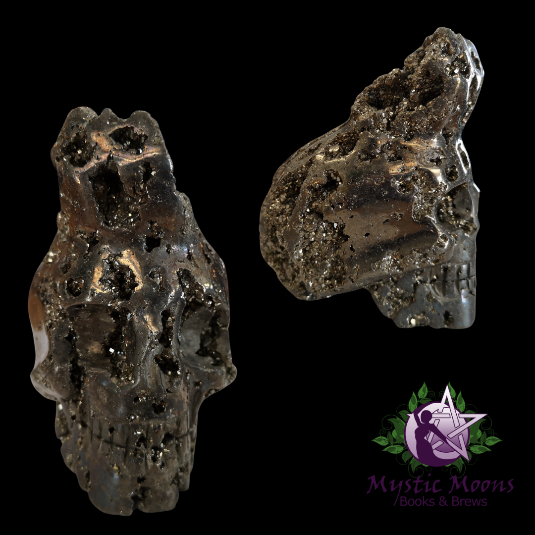 Pyrite Skull (Nick)
