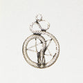 Pentacle with Snake Necklace