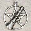 Pentacle with Besom