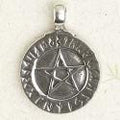 Pentacle with Runes