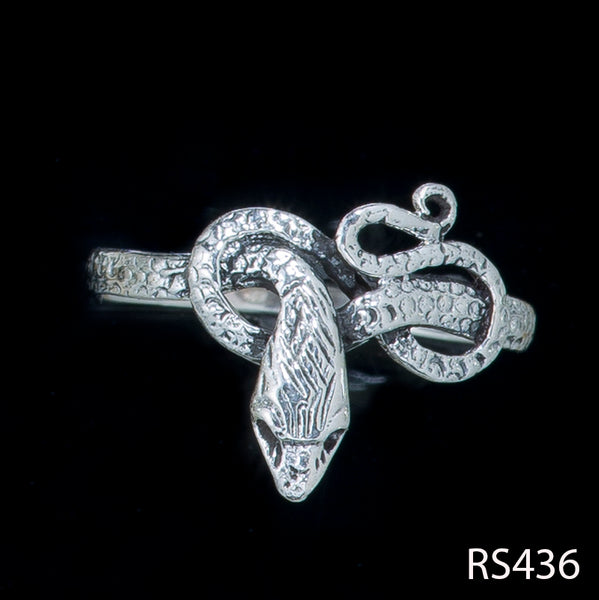 Coiled Serpent Ring