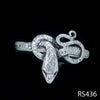 Coiled Serpent Ring