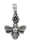 Bee w/Flower Pendant