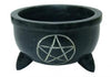 Pentacle Carved Pot