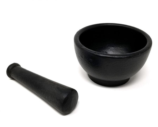 Cast Iron Mortar and Pestle