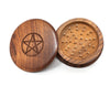 Pentacle Carved Herb Grinder