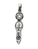 Spiral Goddess w/Pentacle Pendant