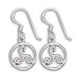 Triskel Dangle Earrings
