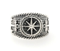 Men's Compass Ring