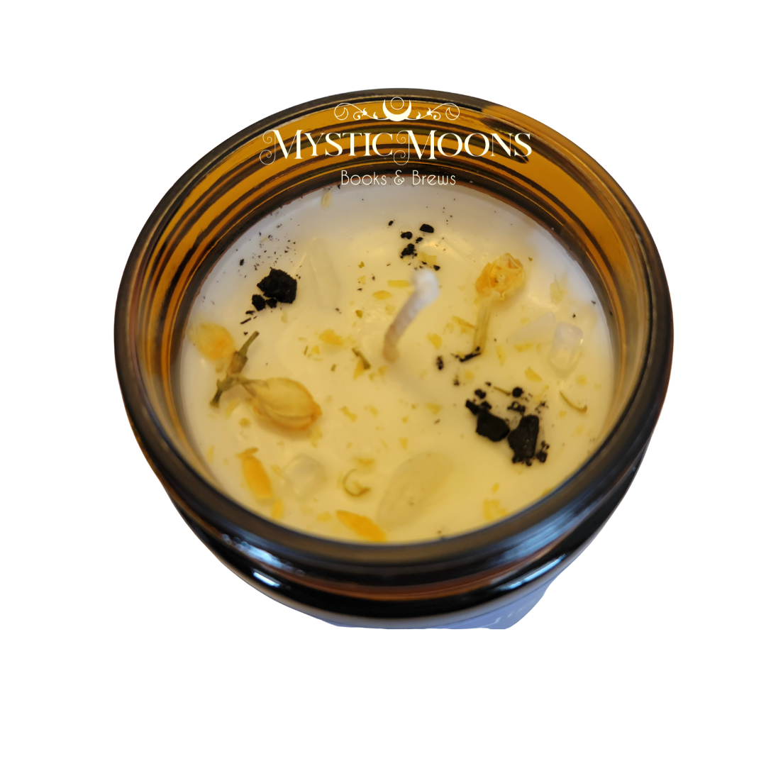 Silver Lady Spell Candle